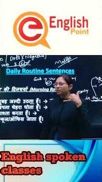 Daily English Sentences for Beginners Spoken English Tips"