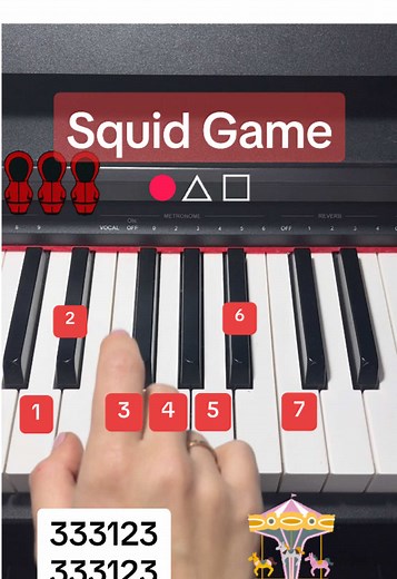 Learn to Play Squid Game Theme: Easy Piano Tutorial