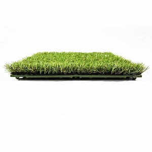 Reviews for TrafficMaster Turf Squares 1 ft. x 1 ft. Artificial Grass Interlocking Tiles (9-Pack) | Pg 1 - The Home Depot