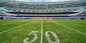 Chicago Bears installing new turf at Soldier Field ahead of season opener against 49ers