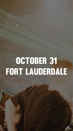 👁 Fort Lauderdale... I’ve got my eye on you!! The tour touches down Friday October 31. New EP. New IDs. New visuals. Tickets are live. Let’s gooooo! | Cyclops