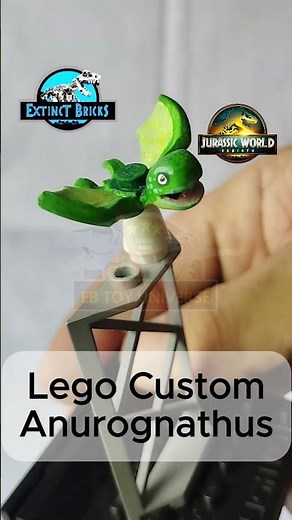 LEGO CUSTOM JURASSIC WORLD REBIRTH ANUROGNATHUS I JW REBIRTH Мозазавр โมซาซอร์