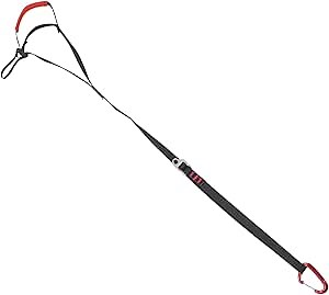 Tbest Climbing Foot Ascender,Outdoor Sports Adjustable Climbing Ascender Strap Rope Foot Belt Rock Climbing Rappel