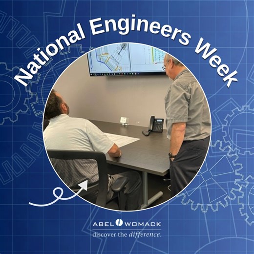It’s National Engineers Week! ⚙️ Shoutout to our #engineers who design, optimize, and elevate material handling systems across every project. Their talent and teamwork drive the solutions we deliver, and when a system runs smoother, faster, or smarter, you can trust they’re the reason why! Explore our engineering capabilities: 🔗 https://lnkd.in/e8hzXBPC #DiscoverTheDifference #NationalEngineersWeek | Abel Womack, Inc.