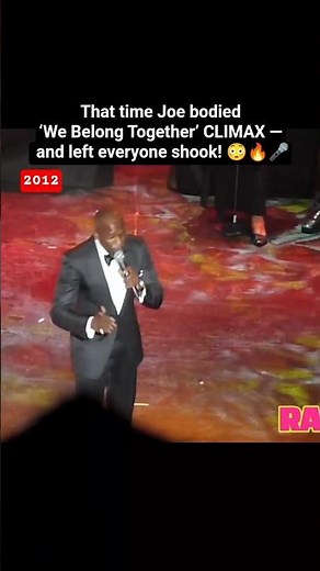 JOE Absolutely gave the BEST performance of 'We Belong Together' Ever! | Mariah Carey Tribute