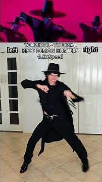 Your IDOL Dance Slowed Mirrored Tutorial || Saja Boys Kpop Demon Hunters Kpop