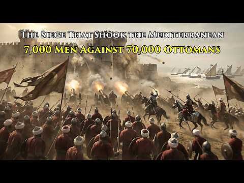 The Siege of Rhodes (1480): Why 70,000 Ottomans Failed Against 7,000 Knights?