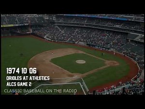 1974 10 06 Orioles at Athletics ALCS Game 2 Ray Fosse Missing an Inning
