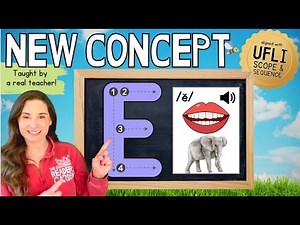 Lesson 18: Short E /ĕ/ | New Concept Only Phonics Lesson (UFLI Aligned)