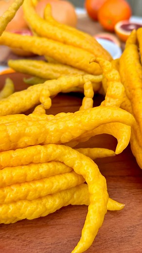 Buddha’s Hand citron is unlike any other citrus fruit, and not just for its shape. Inside the rind is pure pith, without any pulp, seeds or juice in sight, but there’s still a whole lot to love. Organic Buddha’s Hand is beloved for its funky fingers and potent scent that can perfume a room, and the peel and sweet pith can be candied or used for zest. Liven up your early season citrus display with a load of Buddha’s Hand citron. | Organically Grown Company | Facebook