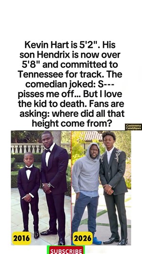 Son Outgrows Kevin 👀 #Shorts #KevinHart #HendrixHart #relationship #parenting #parents #familyfirst