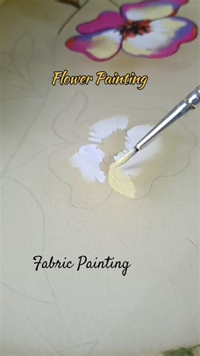 fabric Painting tutorial #shorts #viral #painting #how