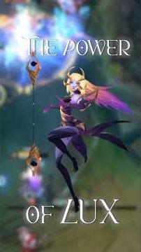 Lux One-Shotting Everyone #leagueoflegends #highlights #shorts
