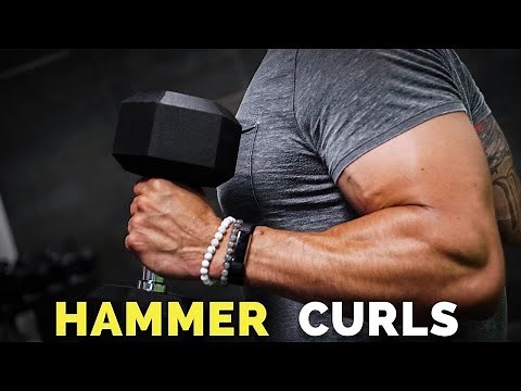 How To Do Hammer Curls for HUGE Biceps (BICEP GROWTH!)