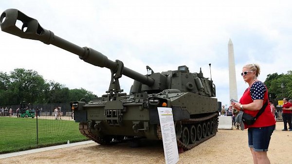 U.S. Army Showcases Military Might at Washington Parade Festivities