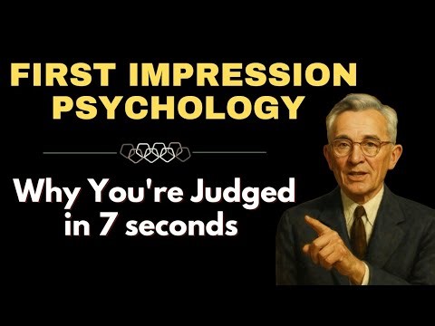 People Judge You in 7 Seconds: The Psychology of First Impressions | Dale Carnegie