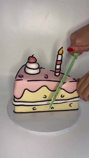 Comic Cake Decorating Tutorial