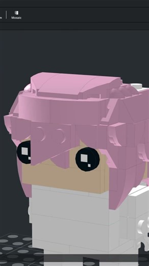 Custom Bocchi Brickheadz / Sneak-Peak / #bocchitherock #shorts