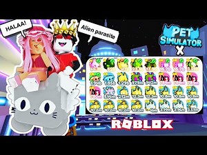 PET SIMULATOR X || TINURUAN AKO NI PEPS! PART5 (ALIEN PARASITE) || ROBLOX || W/PEPESANTV