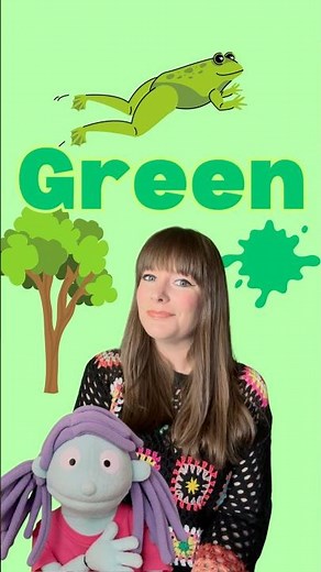 Learn to sign the Color Green in ASL! 💚 Harmony’s Favorite Green Things