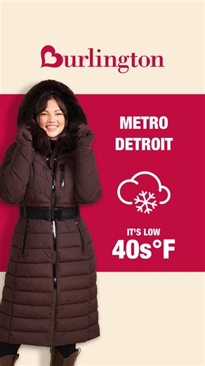Now-Nov 29th, buy a coat & get $5 off your purchase of $25 or more. Plus, we’re donating 50,000 new coats to those in need! | Burlington