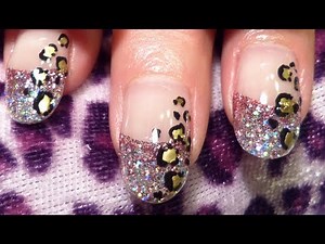 Gel Leopard Nails