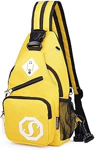 Galmaxs7 Mini Sling Backpack, Multipurpose Crossbody Bag Travel Hiking Daypack