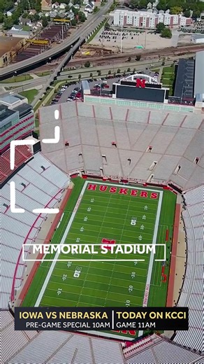 We have a special 60-minute "Big College Kickoff" pregame show today ahead of Iowa's game at Nebraska. Watch it live at 10 a.m. on KCCI or stream it on kcci.com or Very Local. More: https://t.ly/ukx9Q | KCCI