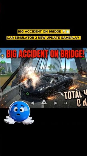 Big Accident On Brigade 🤯💨 | car simulator 2 new update 2026 | #carsimulator2 #shorts