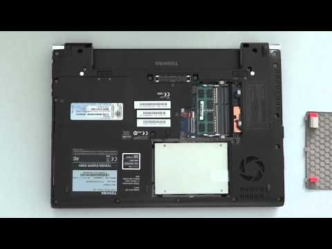 Toshiba Portégé R930 SSD Replacement