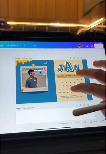 Tutorial Membuat Kalender Magnetik untuk 2026