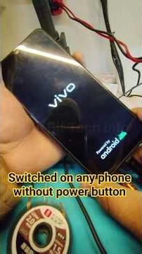 vivo, oppo, realme phone switch on without power button #mobilerepairing #vivo #oppo #realme #tips
