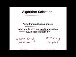 11.4 Statistical Tests for Algorithm Comparison (L11 Model Eval. Part 4)