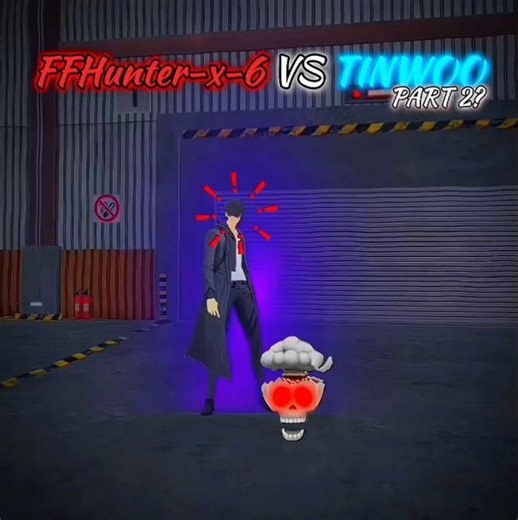 FFHunter-x-6 VS JINWOO😈☠️ #bonex4ff #freefire