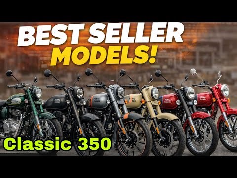Classic 350 most seller Model |stealth black, emerald green,Gun Grey, madallion Bronze Redditch
