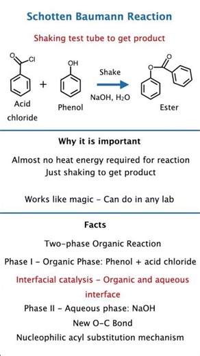 🔥 Schotten Baumann Reaction Trick | Amide Ester Formation Made Easy | NEET JEE Organic Hack 😍⚡