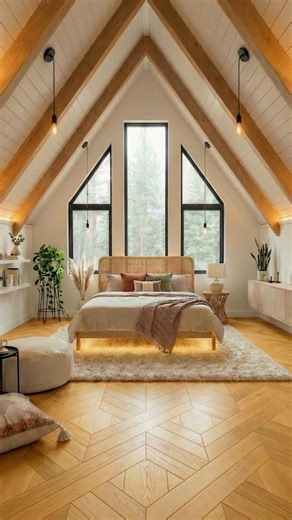 This floor pattern is mesmerizing! 🤯 Custom Oak Parquet #Shorts