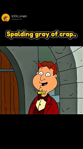 Spalding gray of crap😆😆#familyguy #ytshorts
