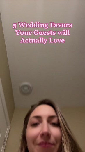 5 Wedding Favor ideas your guests will *actually* love! Don’t waste your money on something your guests will either leave or throw away when they get home. Give them something useful! What favor idea do you like best? Share your own! #bridesmaid #bride #wedding #weddingplanning #weddingfavors #weddingtiktok #virtualpartyplanner #partyplanner #partyplanning #bridal #engaged #bride2023