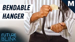 These bendable hangers can hang any article of clothing