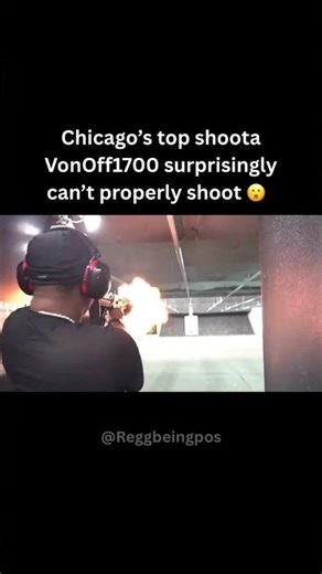 Chicago rapper VonOff1700 Range fail