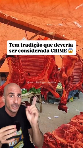 Bruno Brunetti | Microbiologia on Instagram: "Carne crua em temperatura ambiente por muito tempo é internação… Comenta CURSO para receber o link do treinamento. 📚 Referências clássicas e técnicas: ✅ Jay et al. Modern Food Microbiology ✅ Forsythe. The Microbiology of Safe Food ✅ ICMSF. Microorganisms in Foods 6 ✅ EFSA (2016). Meat microbial growth factors ✅ USDA FSIS. Danger Zone guidance . . . . . . #microbiologia #curiosidades #vocesabia #biologia #higiene"