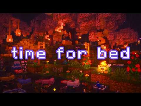 if you see this, you need sleep... (minecraft music w/ rain, fire)