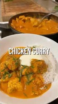 Easy Chicken Curry from Scratch - RECIPE BELOW! #easydinner