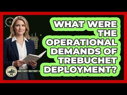 What Were The Operational Demands Of Trebuchet Deployment?