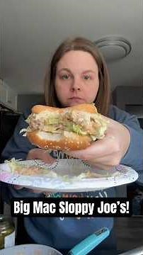 Easy Week Night Dinner Idea - Big Mac Sloppy Joe’s!