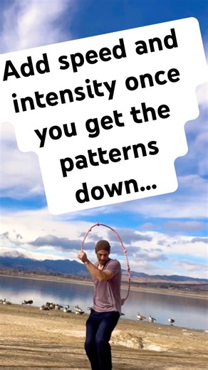 Wanna break a sweat with Rope Flow? Add speed for core, arms & shoulders, proprioception, plyo #flow