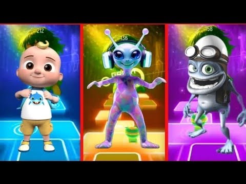 Cocomelon Baby vs Alien vs Crazy Frog | Tiles Hop