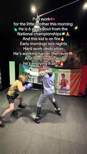 Hopfully his hard work pays off🥇🔜🙏#boxing🥊 #fyp #viralvideotiktok #dedication @The Casey Brothers