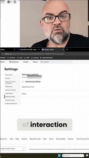 Roblox Chat Settings: Secure Your Child's Experience #shorts